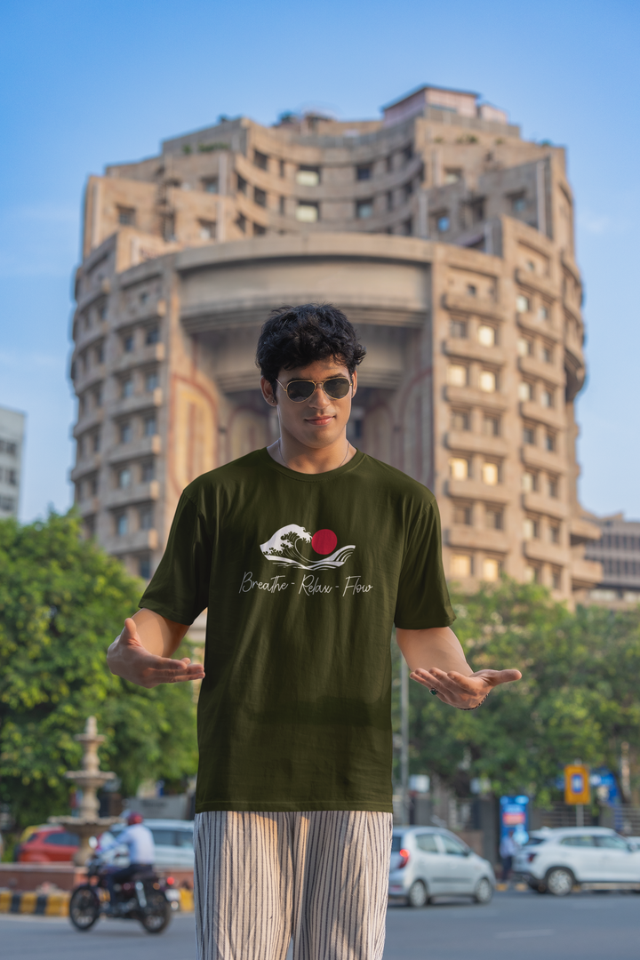 Breathe Relax Flow Oversized T-Shirt
