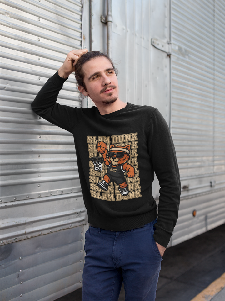 Slam Dunk Tiger - Men's Sweatshirt