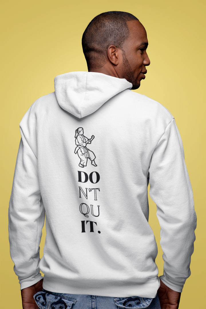 Men's DON'T QUIT Karate Graphic Hoodie