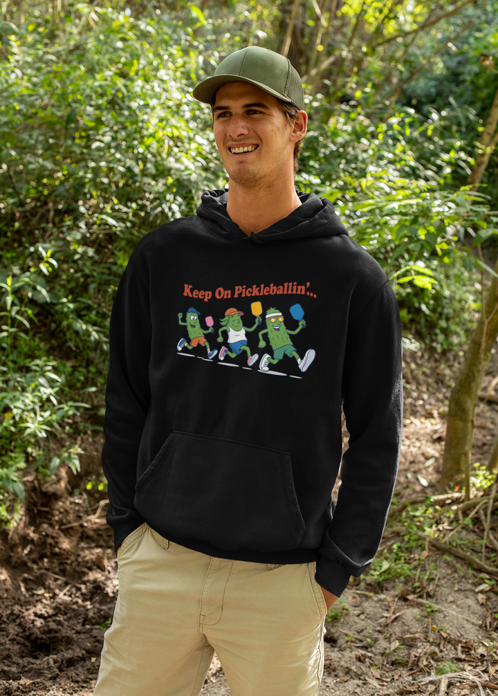Keep On Pickleballin - Men's Hoodie