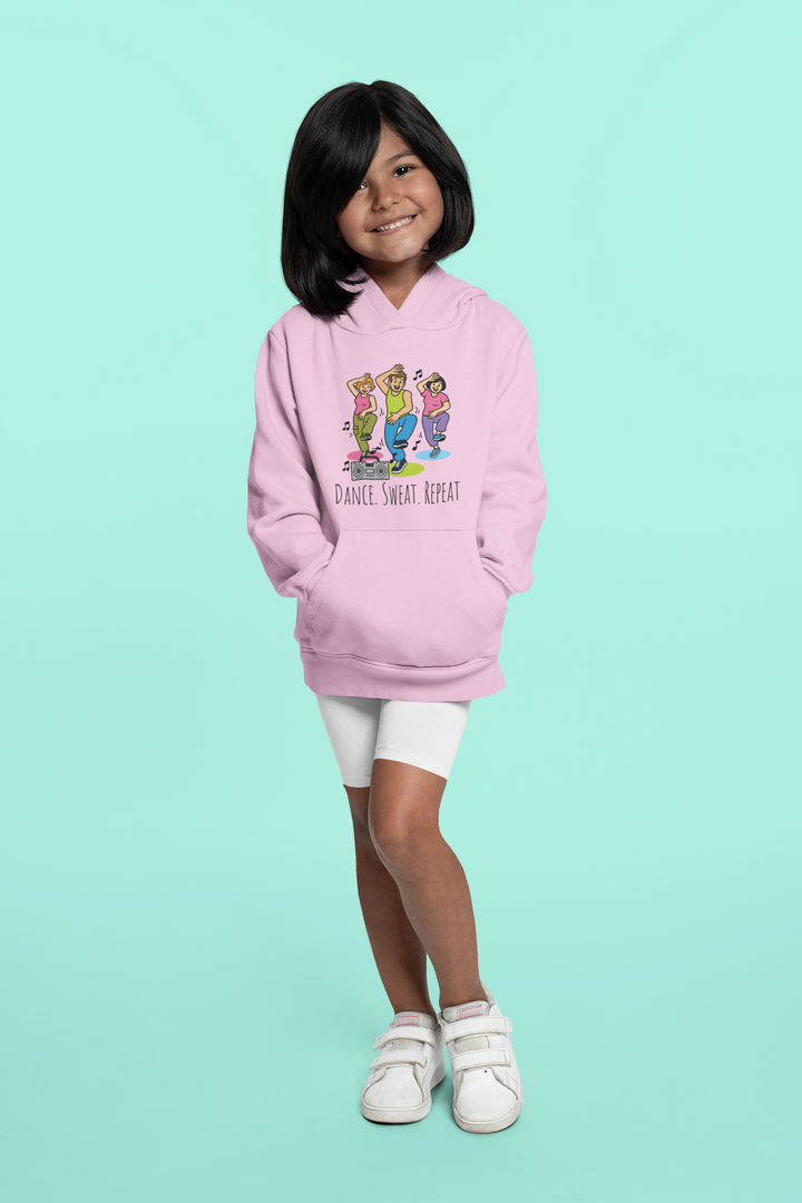 Dance Sweat Repeat - Kids Hoodie