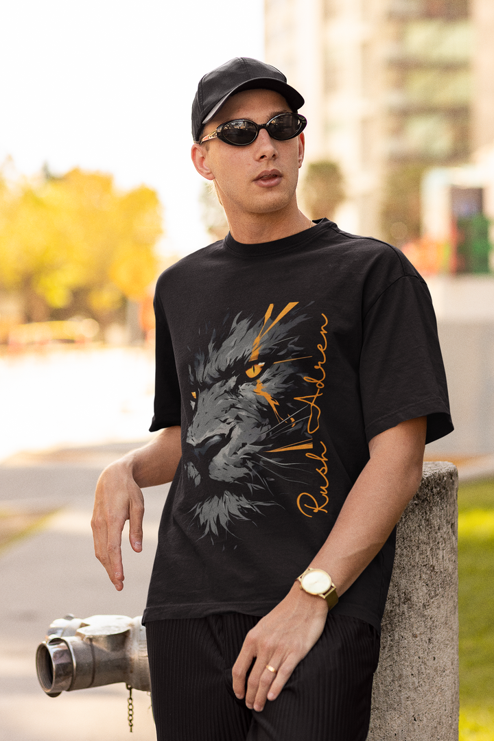 Fierce Lion Oversized Classic T-Shirt