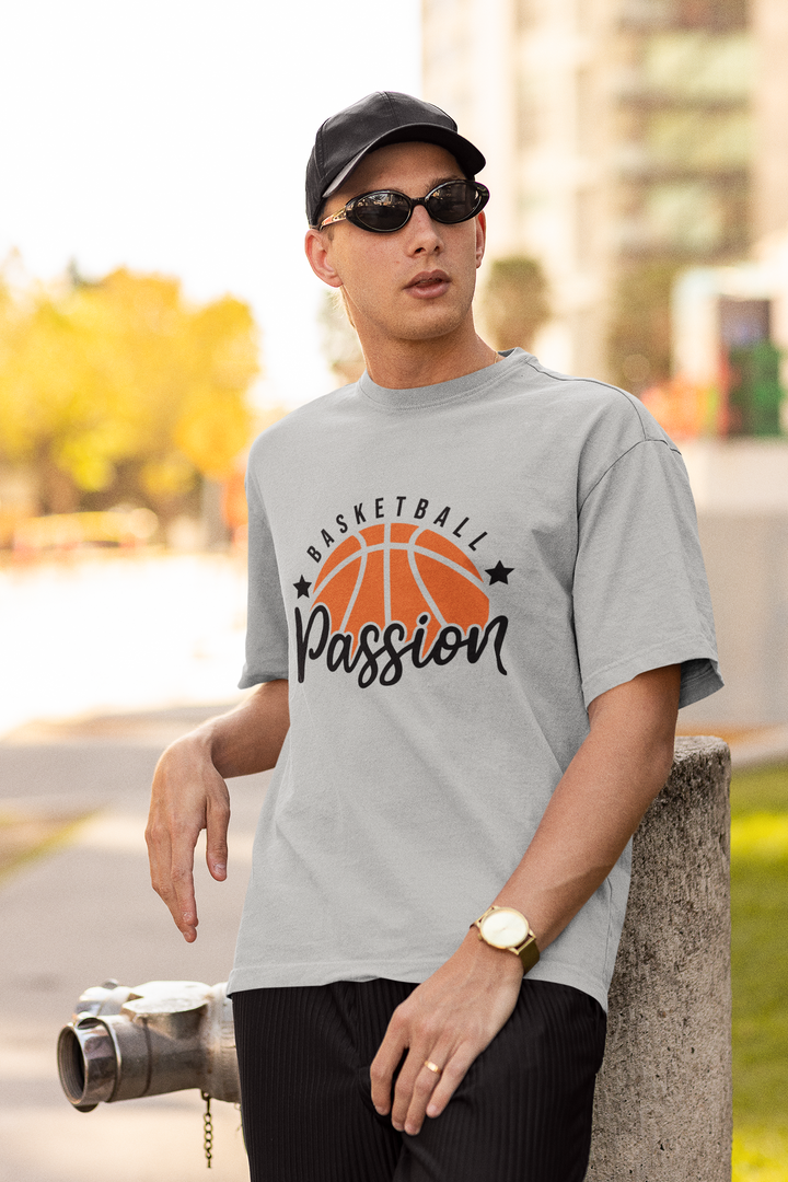 Basketball Passion - Men's Oversized Classic T-Shirt