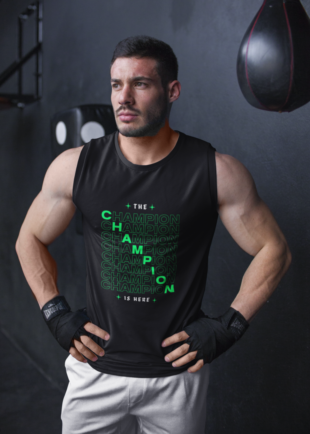 The Champion Sleeveless T-Shirt