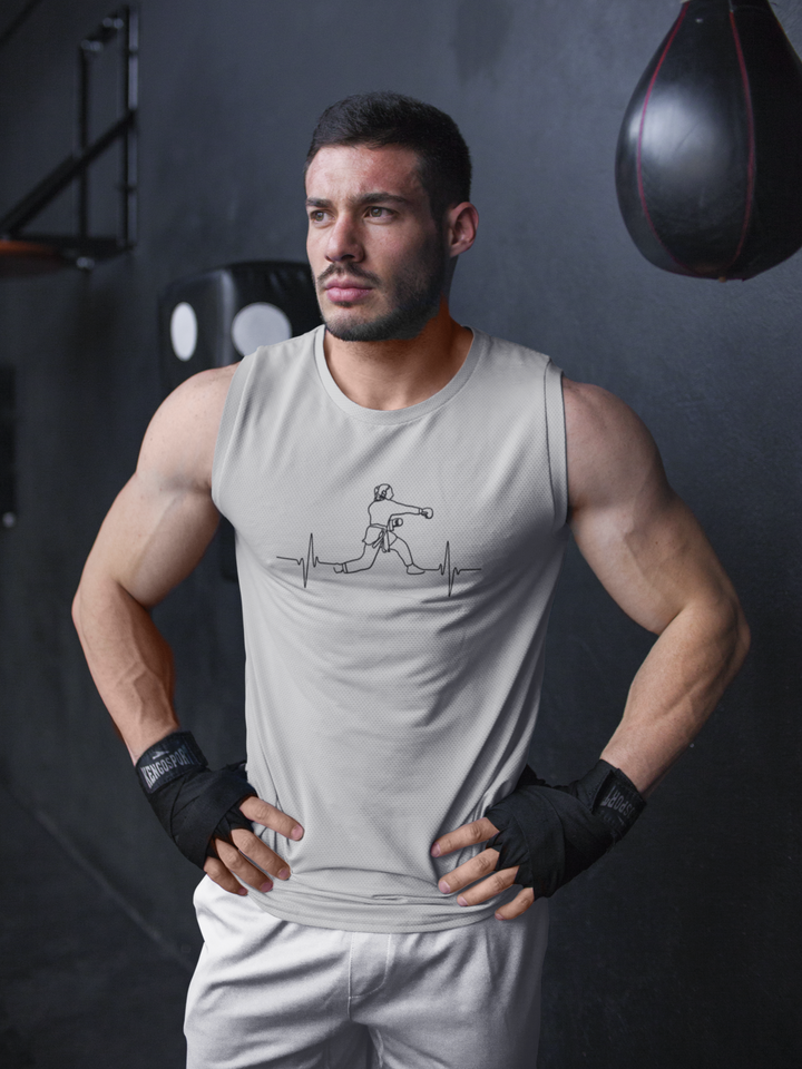 Karate Pulse Classic Sleeveless T-Shirt