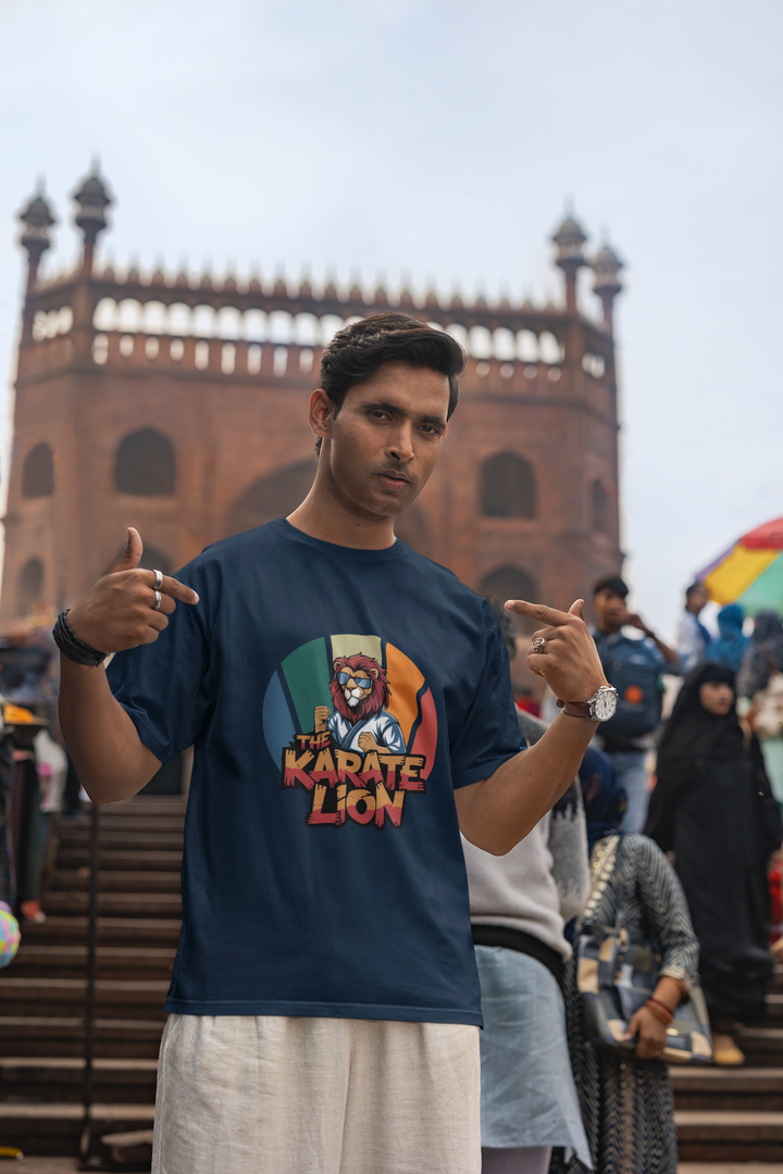 Lion Spirit Karate Oversized T-Shirt