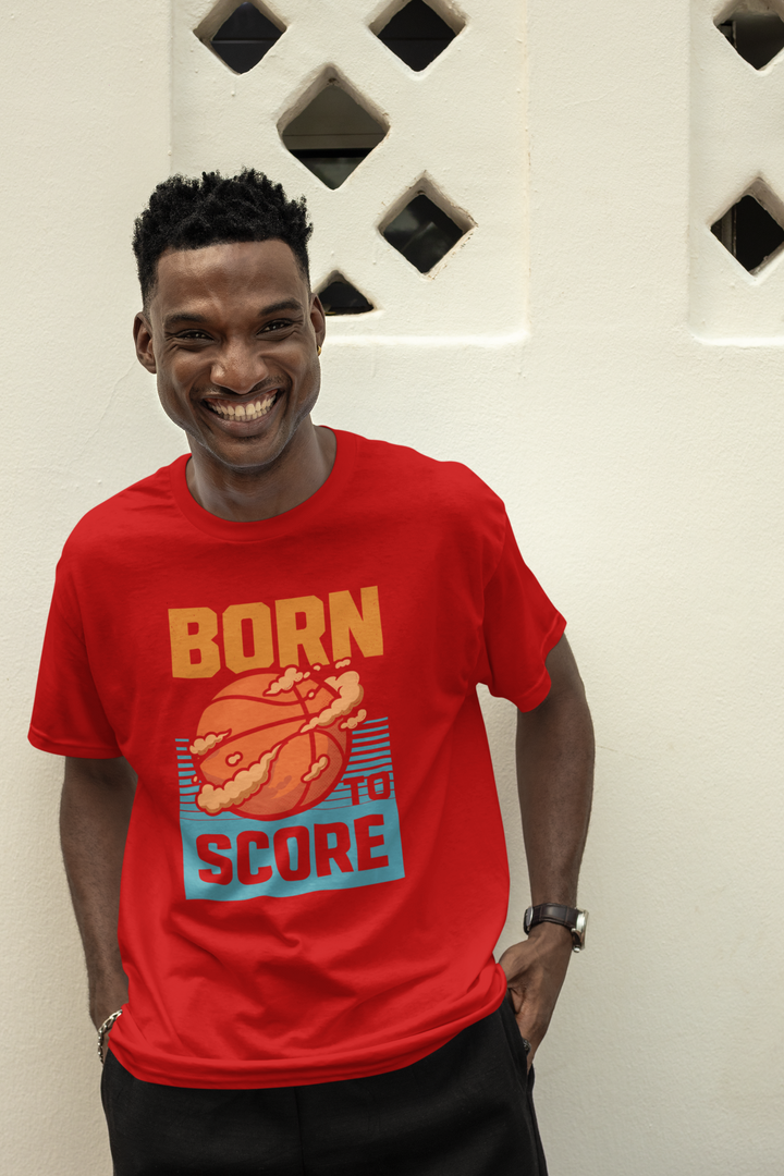 Born To Score - Men's Oversized Classic T-Shirt