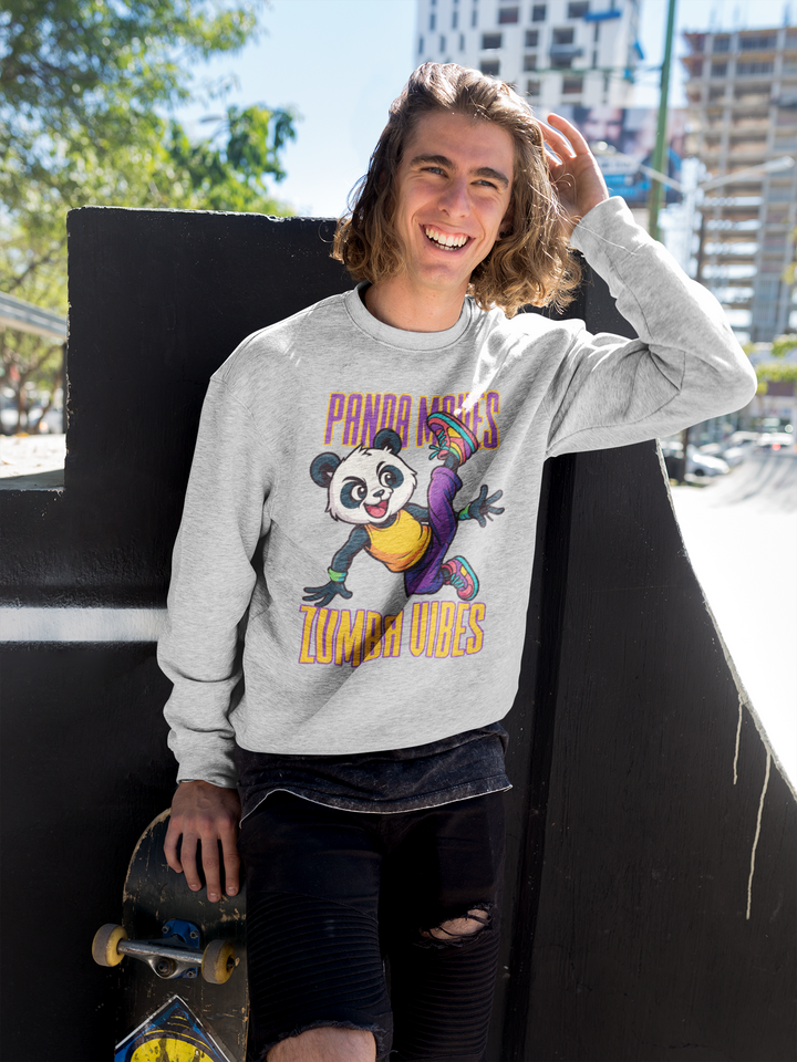 Panda Moves Zumba Vibes - Men Sweatshirt