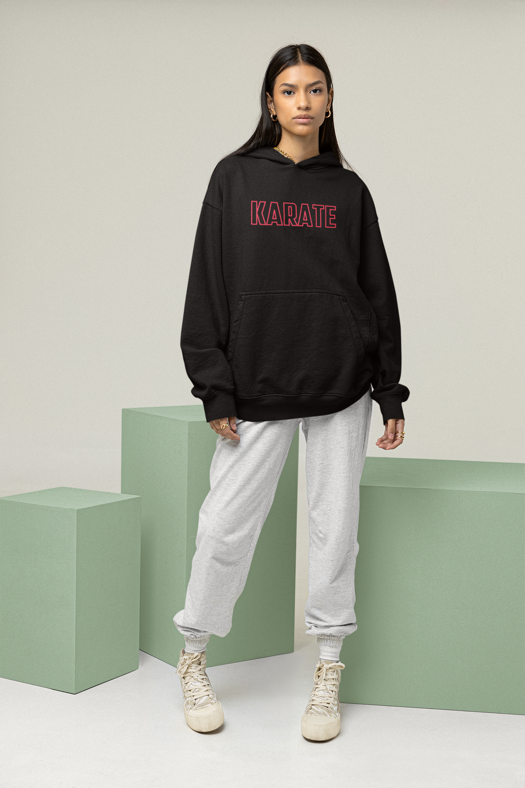 Karate Champ Oversized Hoodie