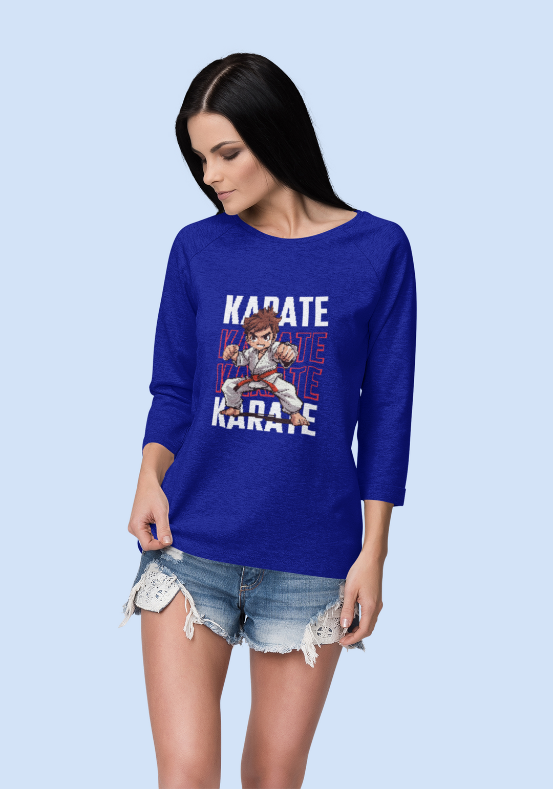 Karate Champ 3/4th Sleeve T-Shirt