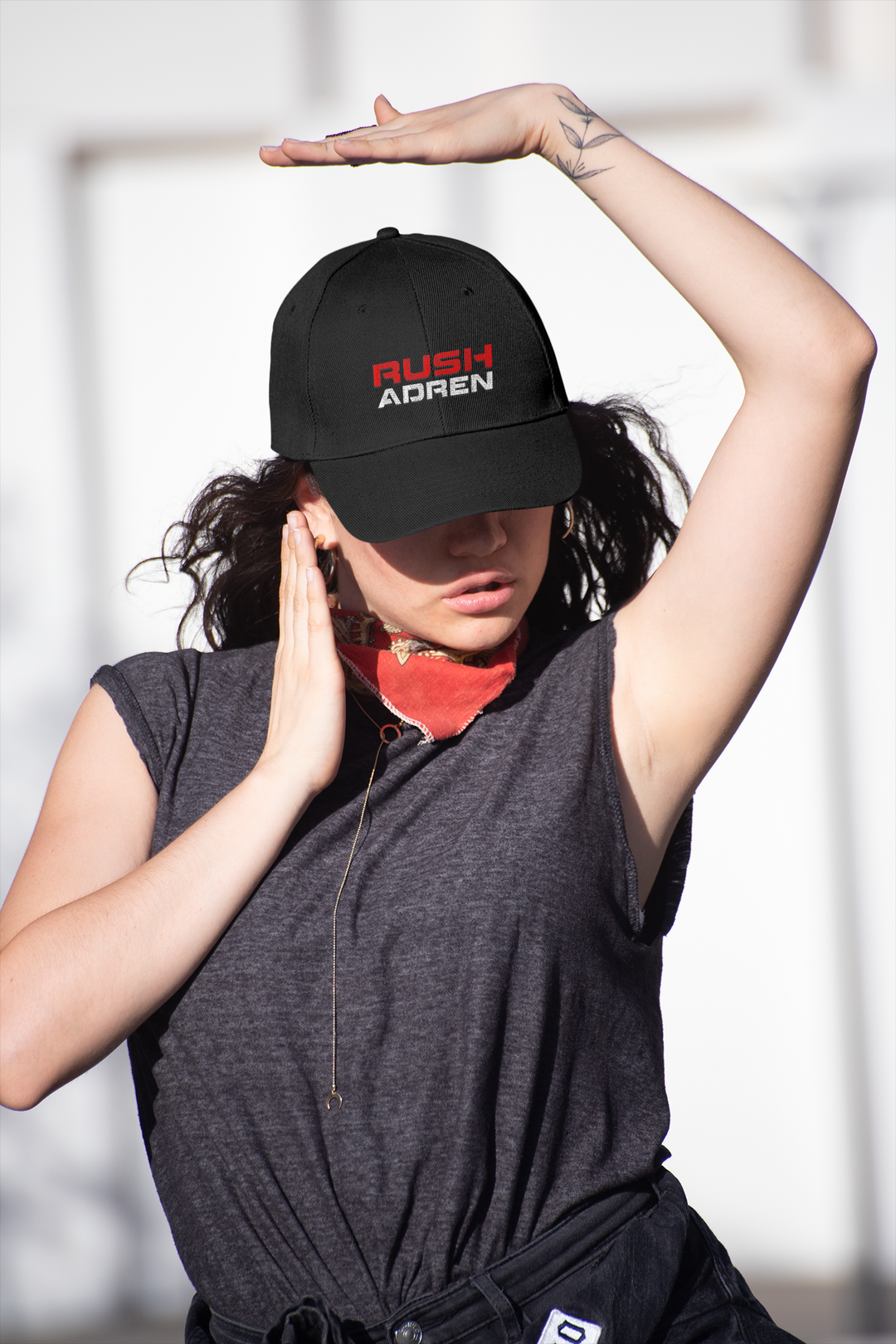 RUSH ADREN Embroidery Cap