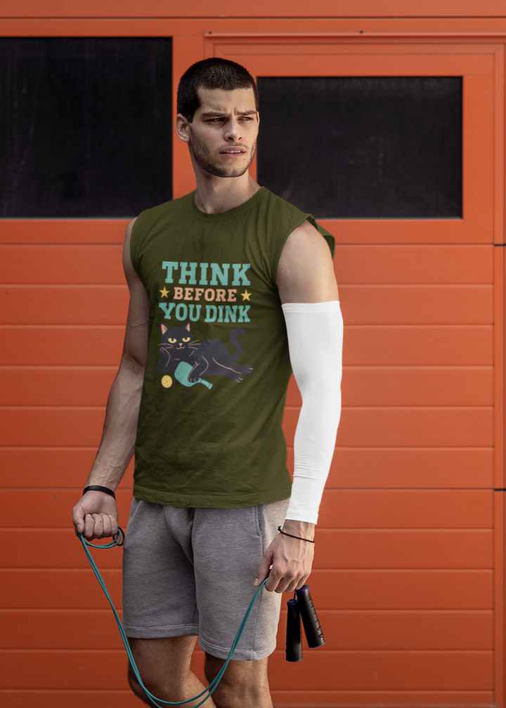 Think Before You Dink - Men's Sleeveless T-Shirt