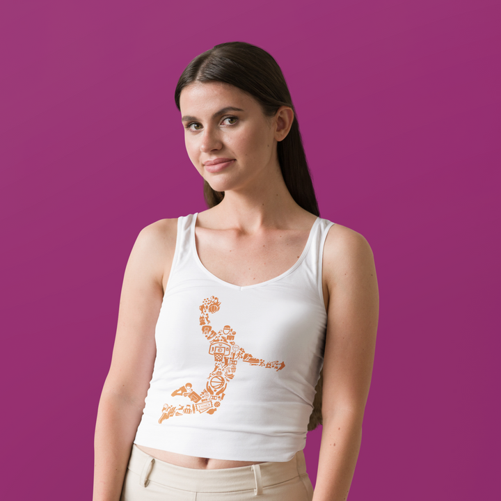 Masked Momentum - Women's Crop Tank