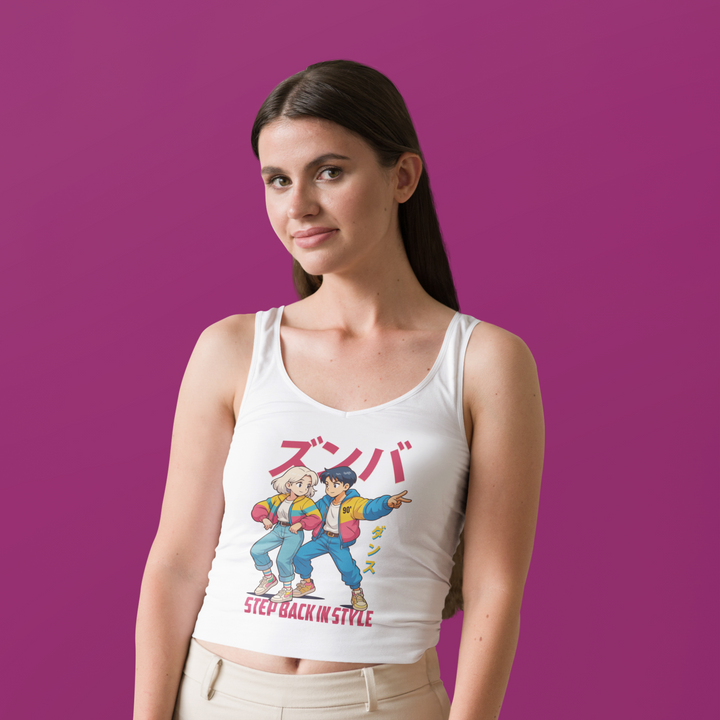 Step Back in Style - Crop Tank