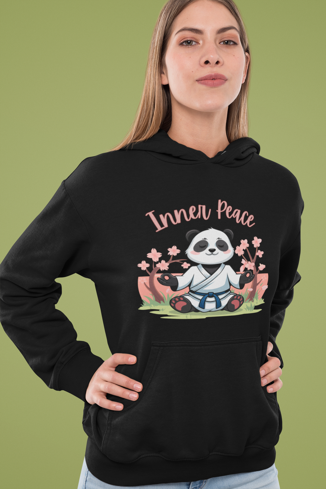 Zen Spirit Panda Classic Hoodie