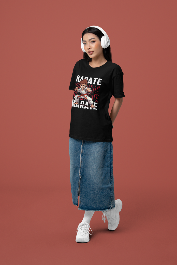 Karate Champ Oversized Classic T-Shirt