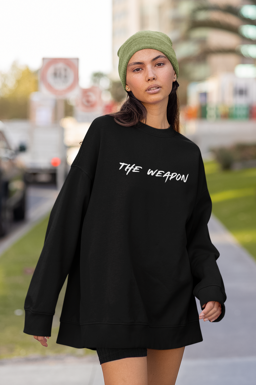 The Weapon Oversized Sweatshirt