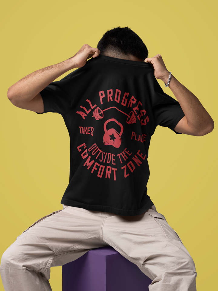 All Progress - Men's Oversized Classic T-Shirt