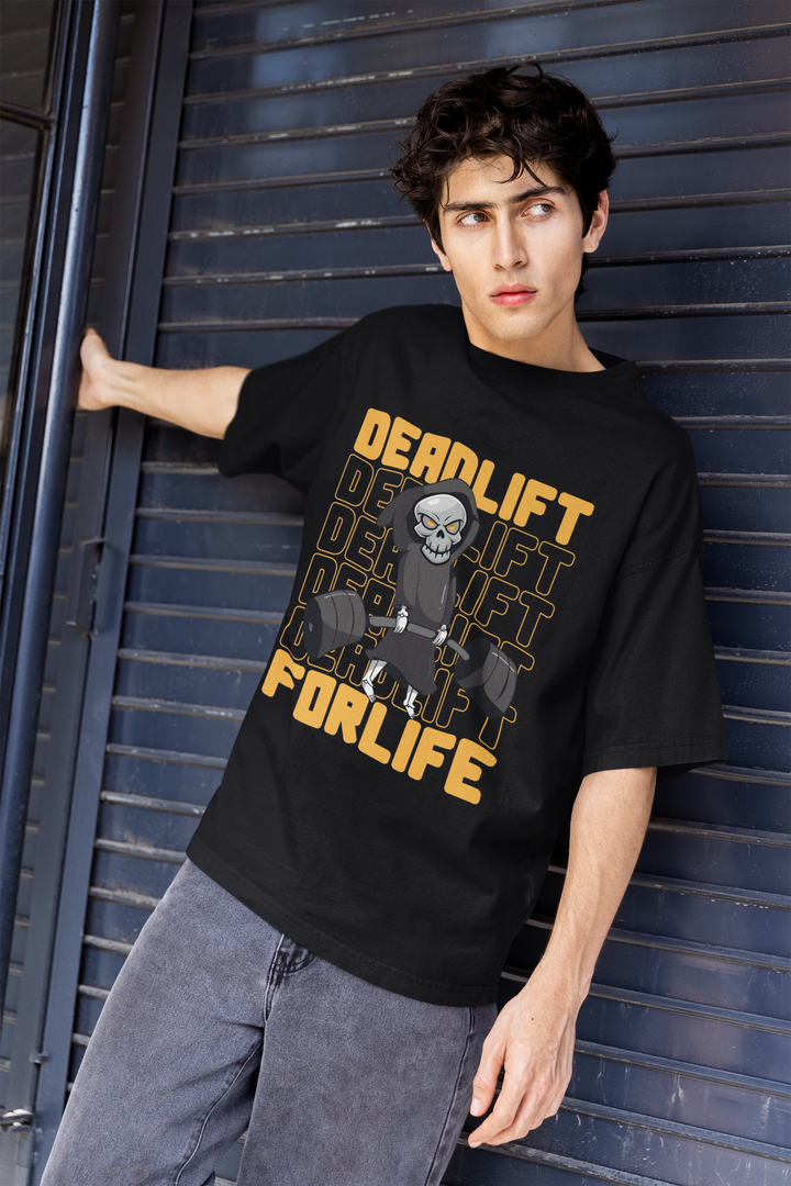 Dead lift for Life - Men's Oversized Classic T-Shirt