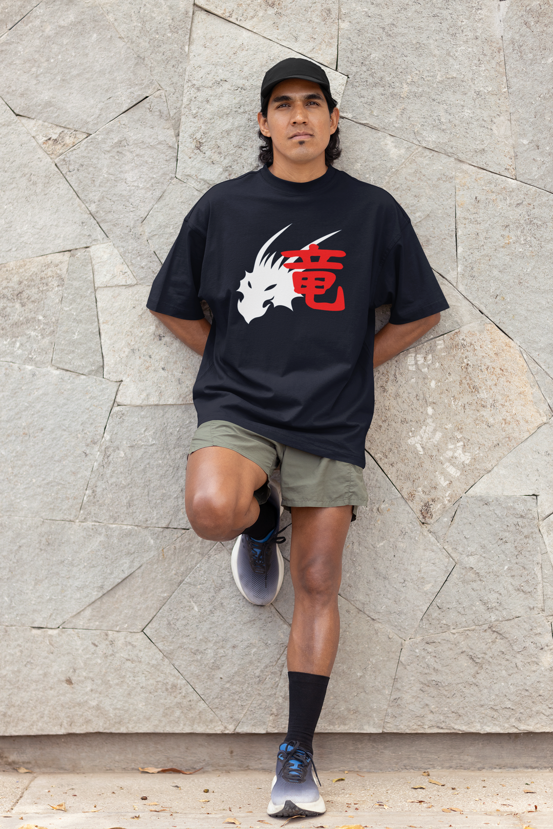 Dragon Spirit Terry Oversized T-Shirt