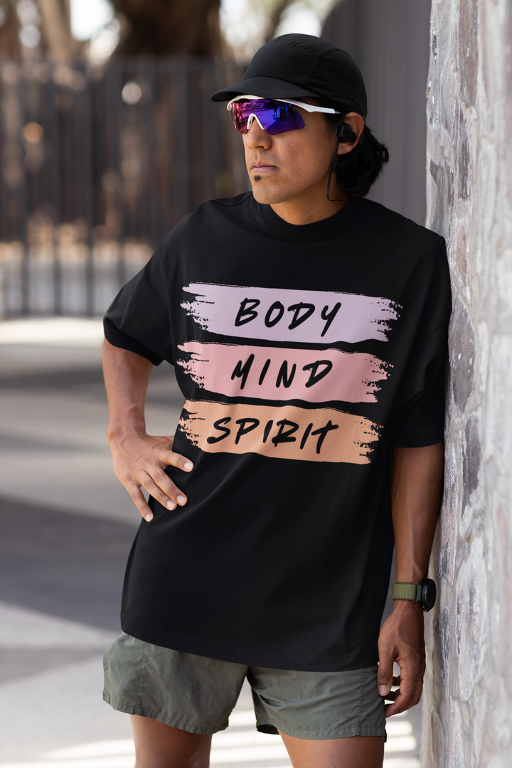Body Mind Spirit Oversized Classic T-Shirt