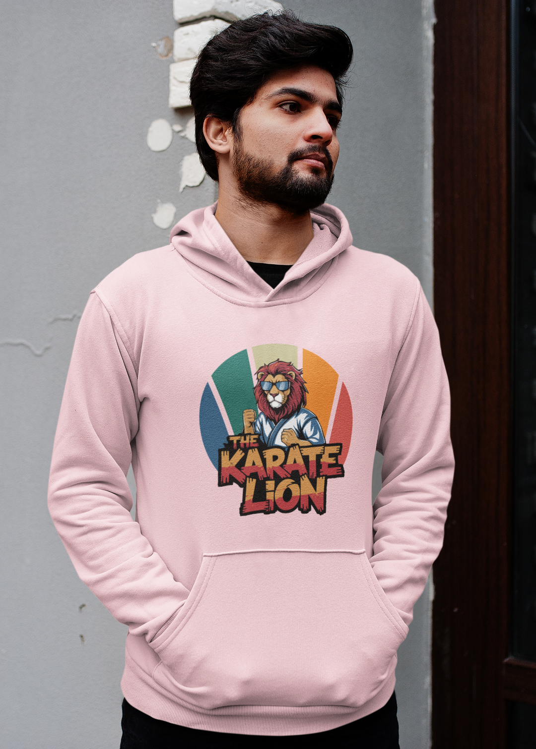 Fearless Karate Lion Classic Hoodie