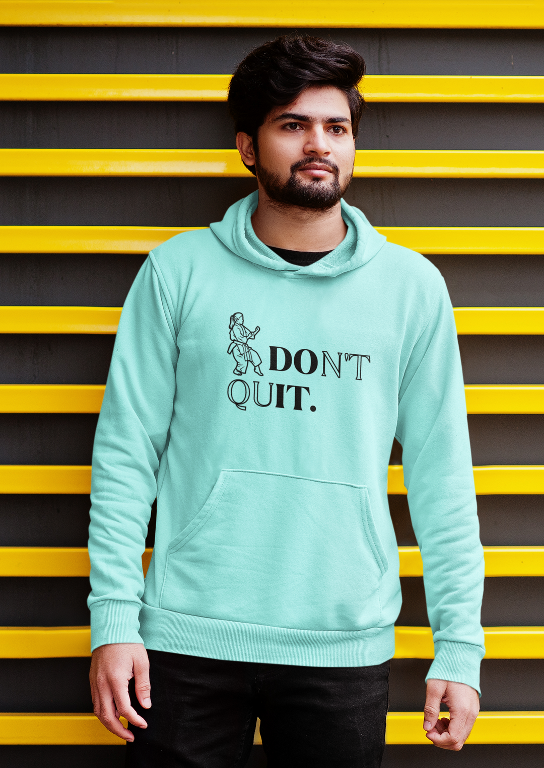 Don't Quit Karate Classic Hoodie