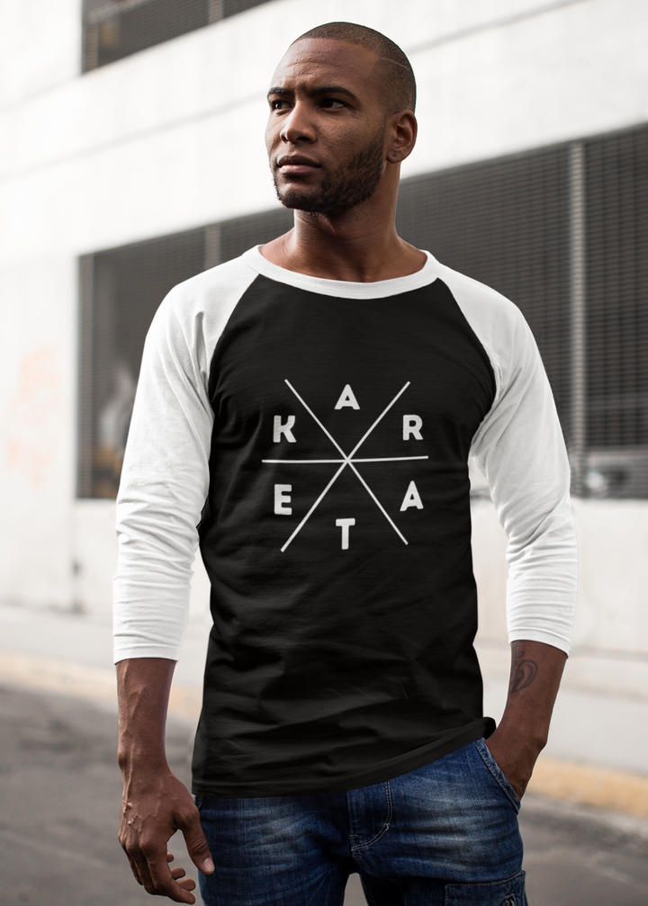 Classic Karate Cross Graphic T-Shirt