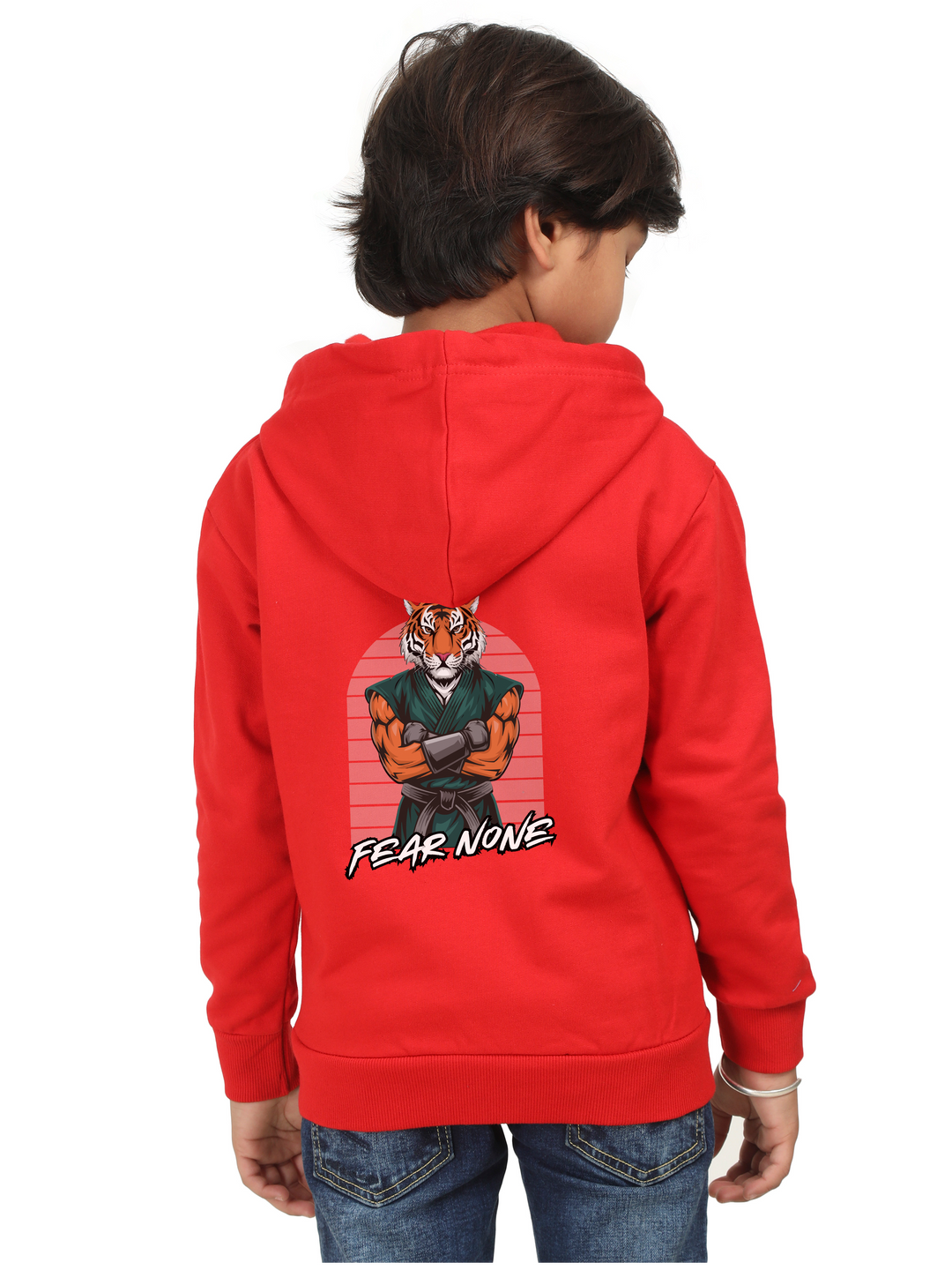 Tiger Warrior Fear None Hoodie