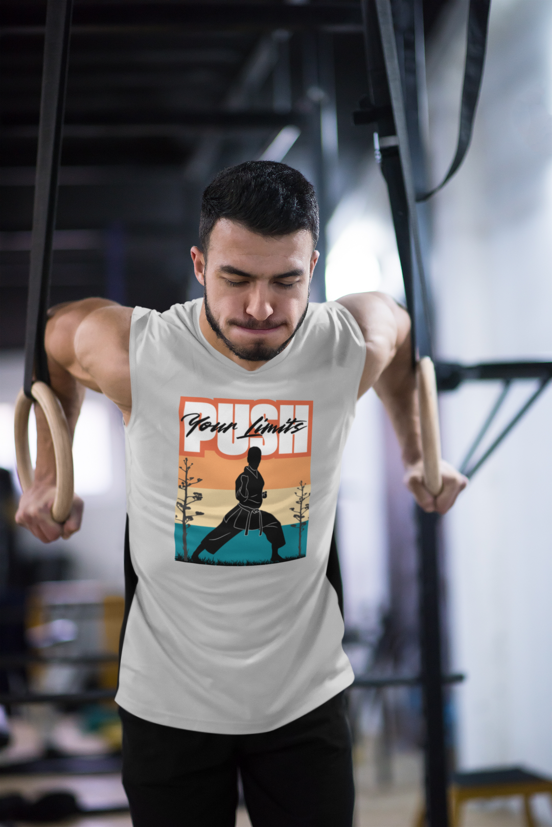 PUSH YOUR LIMITS Sleeveless T-Shirt