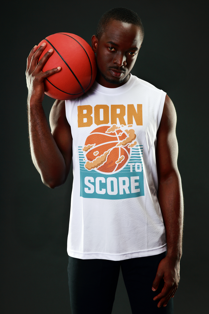 Born To Score - Men's Sleeveless T-Shirt