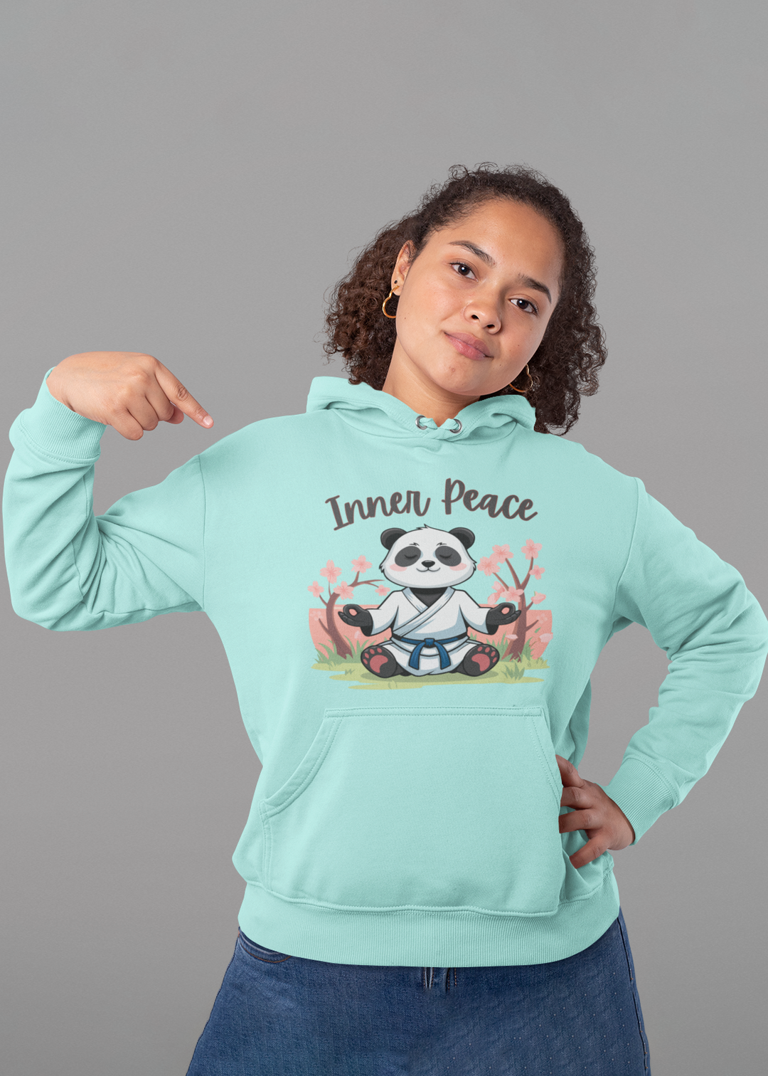 Zen Spirit Panda Classic Hoodie