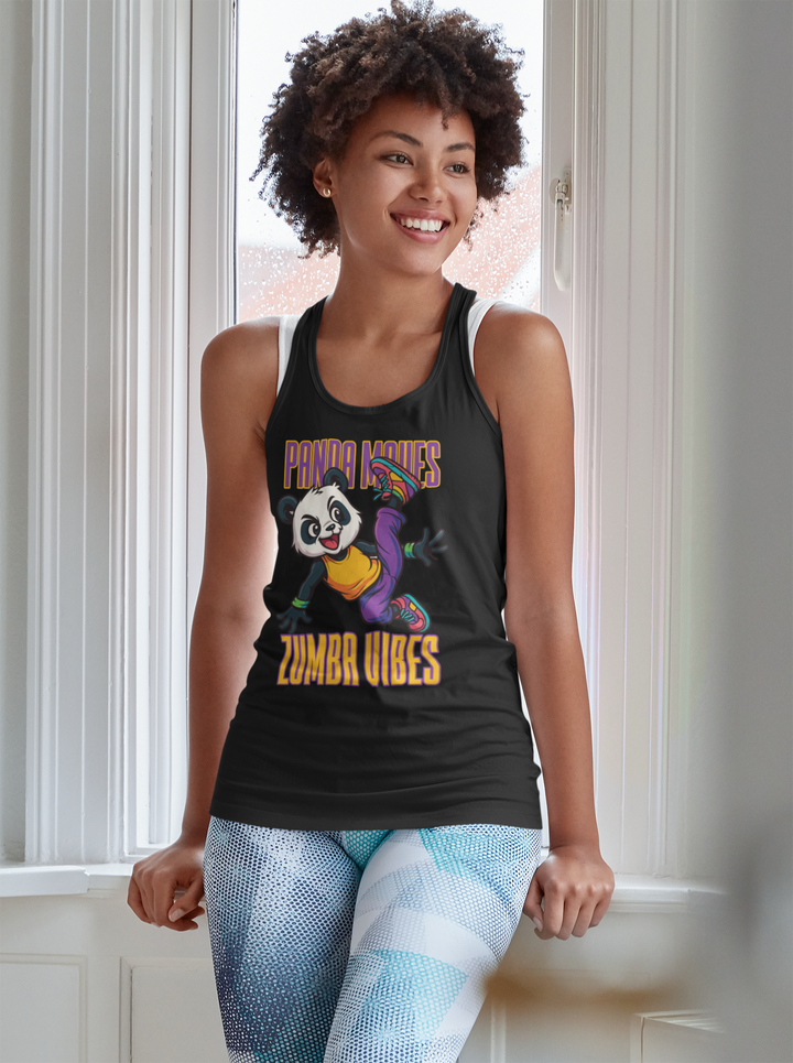 Panda Moves Zumba Vibes - Women's Tank Top