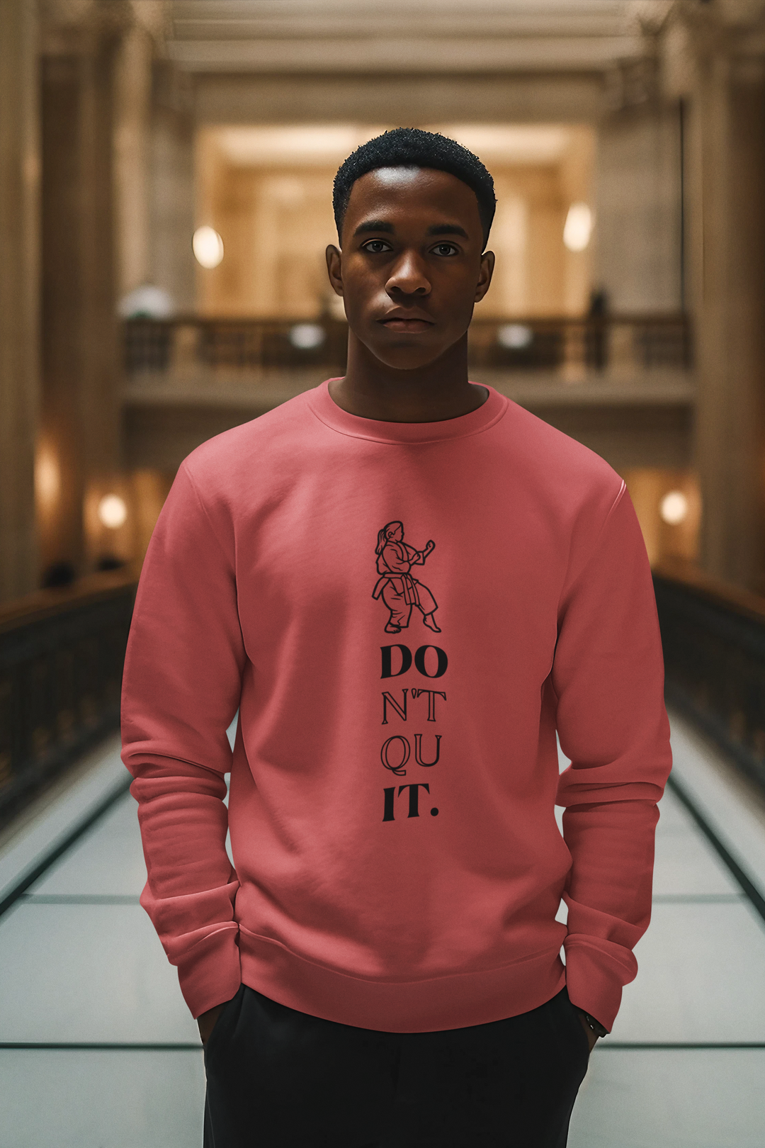 Don't Quit Karate Classic Sweatshirt