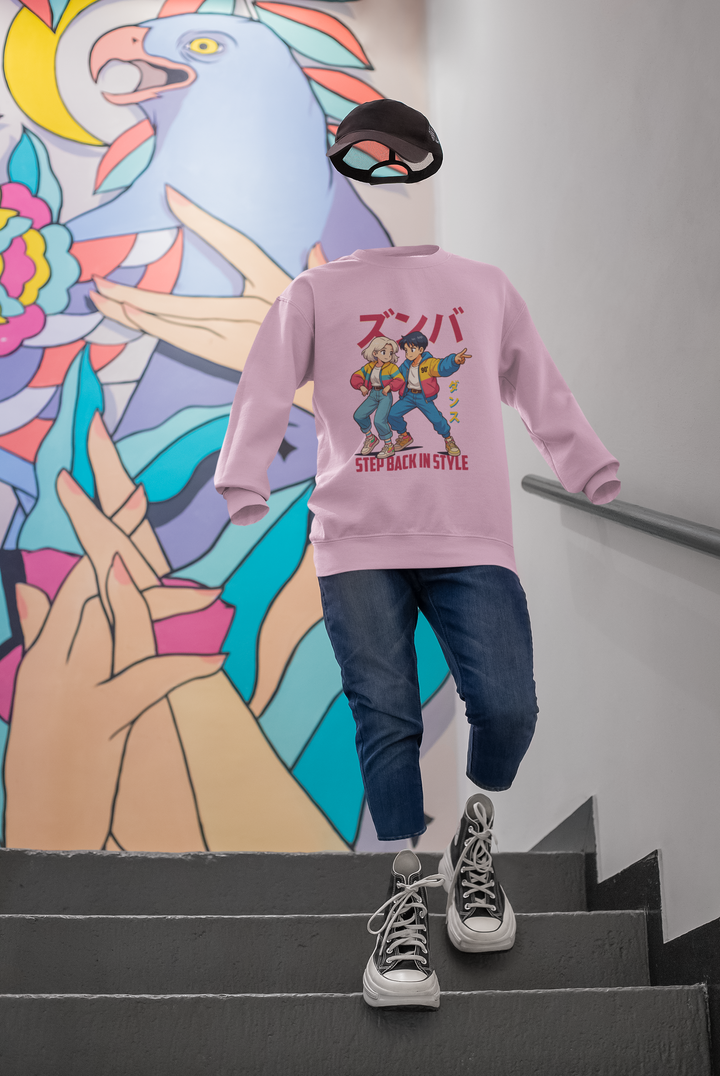 Step Back in Style - Men Sweatshirt