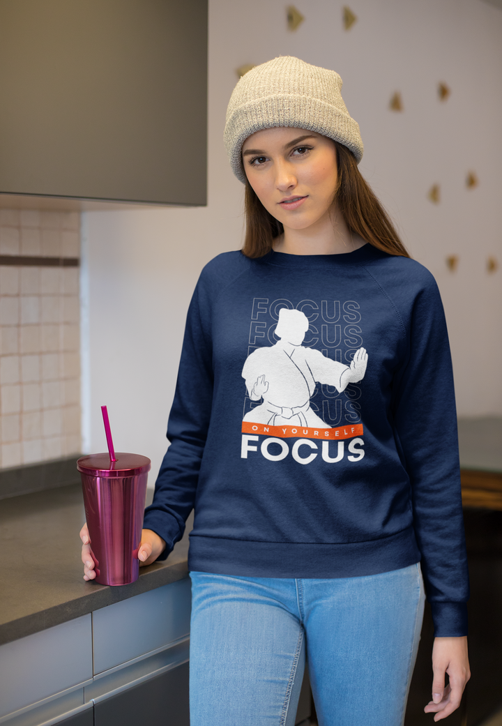 Stay Focused Classic Sweatshirt