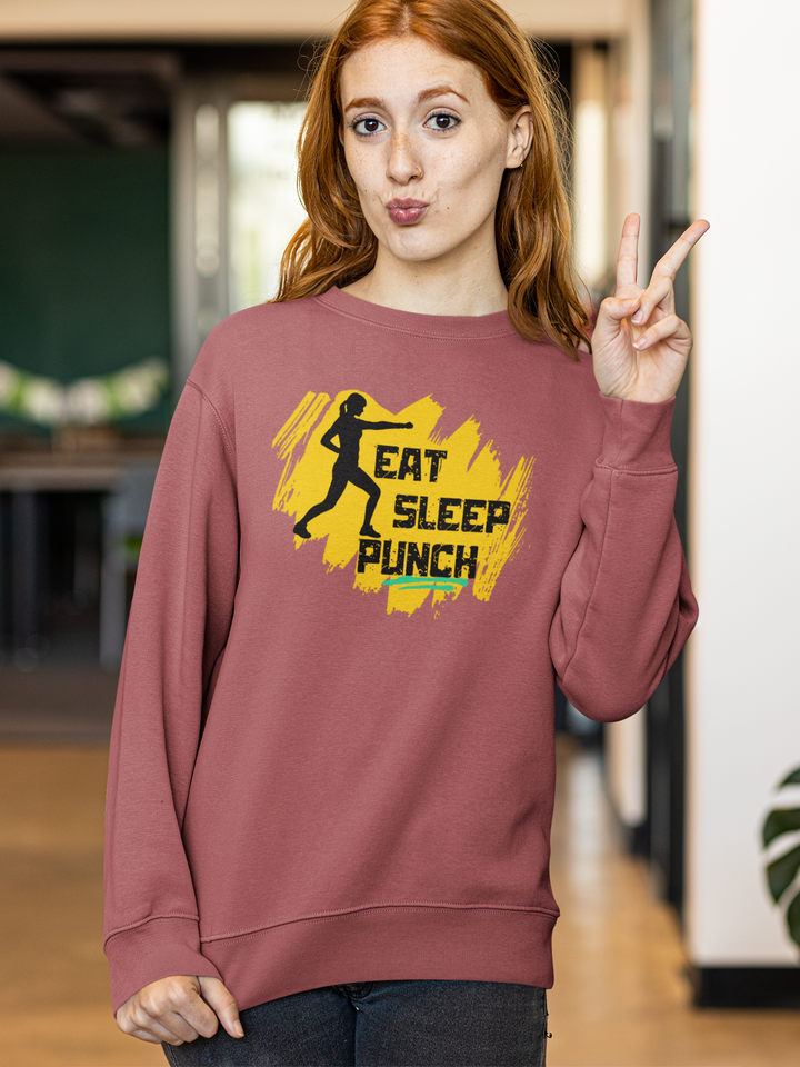 Eat Sleep Punch Classic Sweatshirt