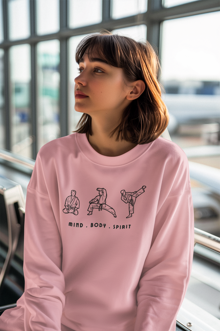 Mind Body Spirit Karate Sweatshirt