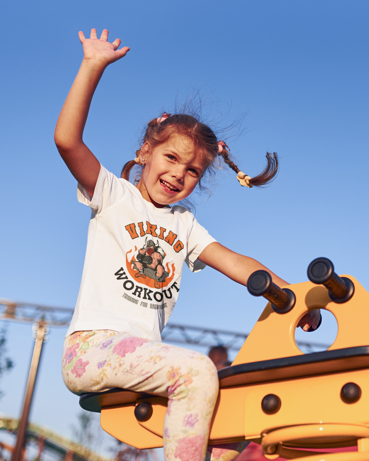 Viking Workout - Girl's Crew Neck T-Shirt
