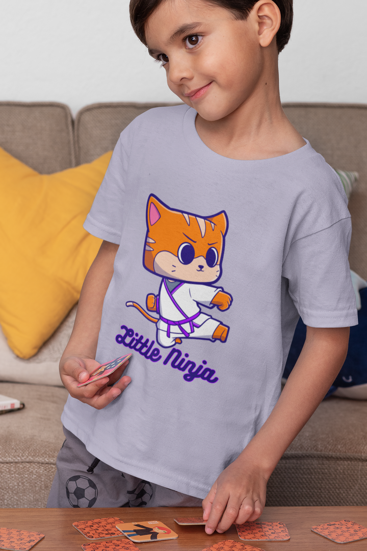 Boys Calm Cat Classic T-Shirt