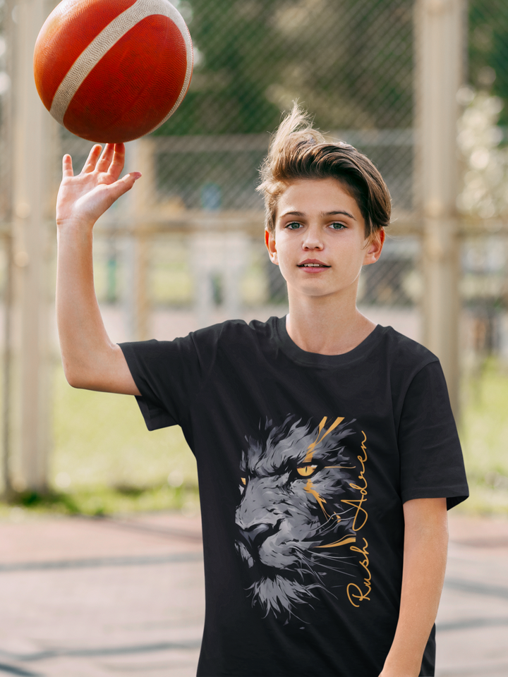 Boys Rush Adren Fierce Lion T-Shirt