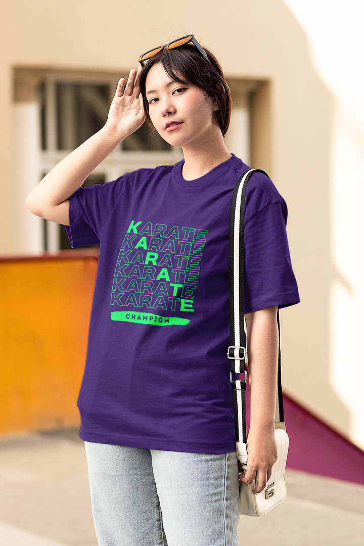 Karate Champion Oversized Classic T-Shirt