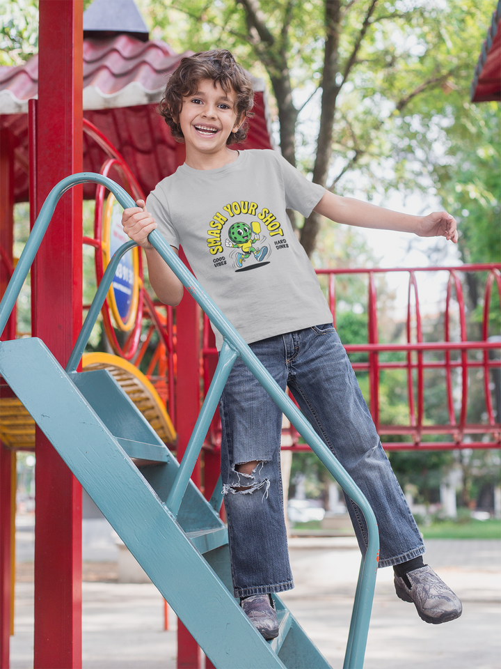 Smash Your Shot - Kid's Crew Neck T-Shirt