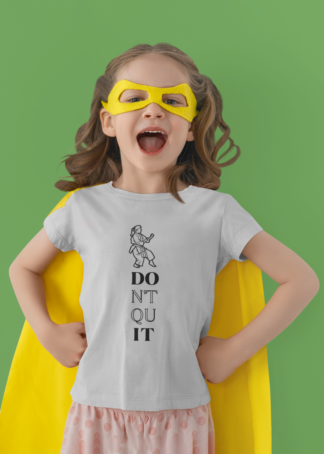 Karate Don't Quit Girls Classic T-Shirt