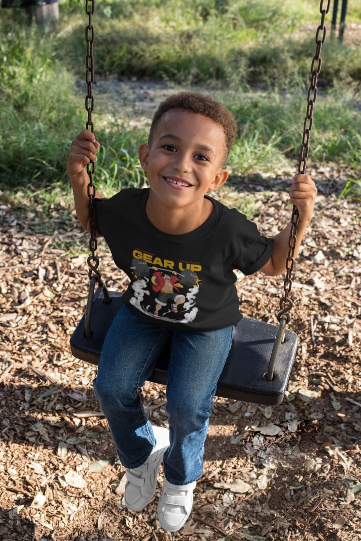 Gear Up - Kid's Crew Neck T-Shirt