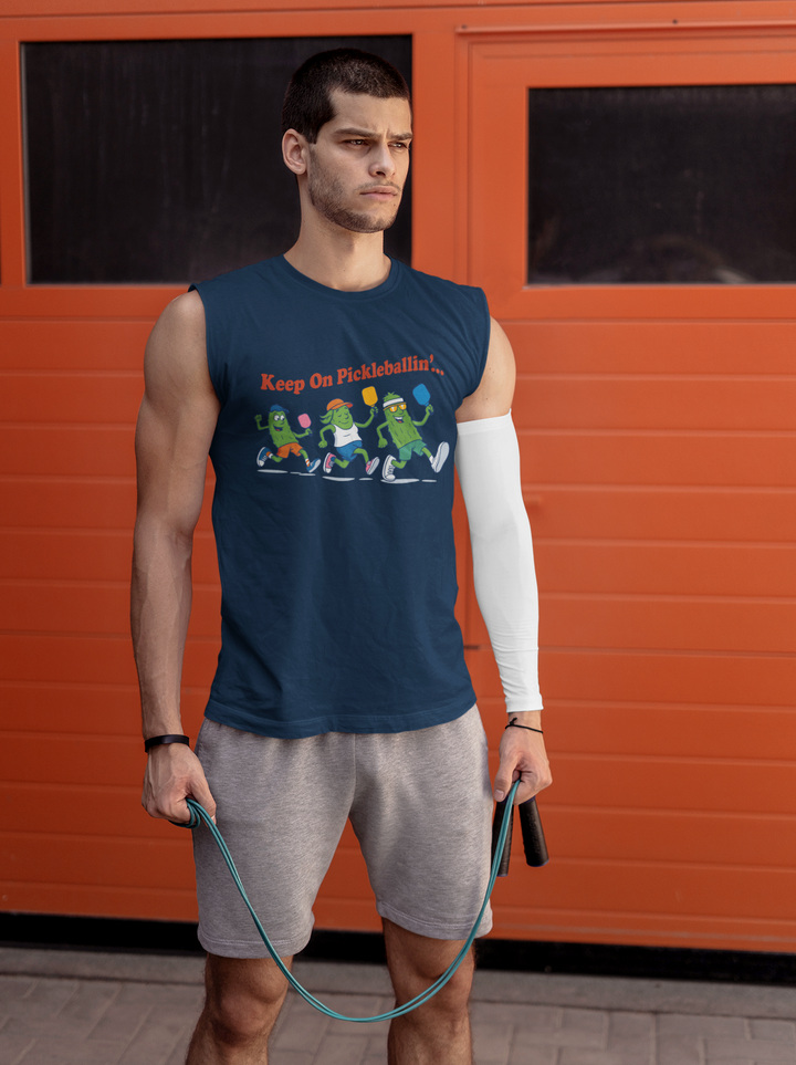 Keep On Pickleballin  - Men's Sleeveless T-Shirt
