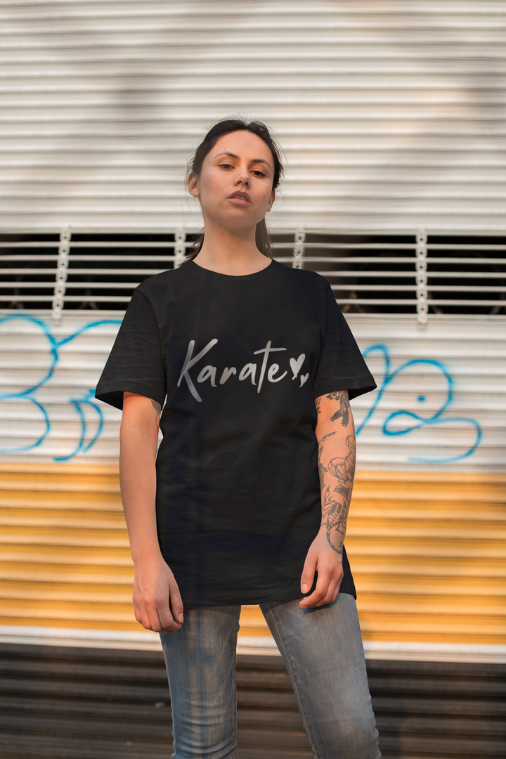 Karate Silver Script Supima T-Shirt