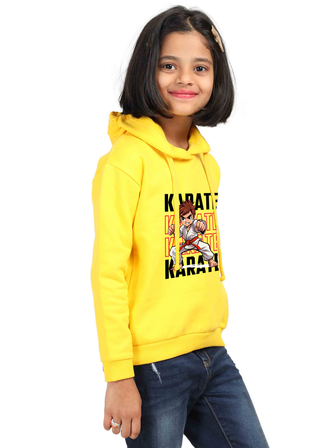 Girls Karate Champ Hoodie