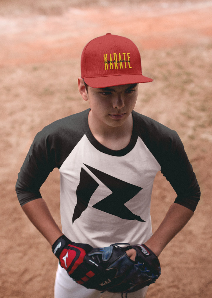 RUSH ADREN Karate Red Snapback Cap