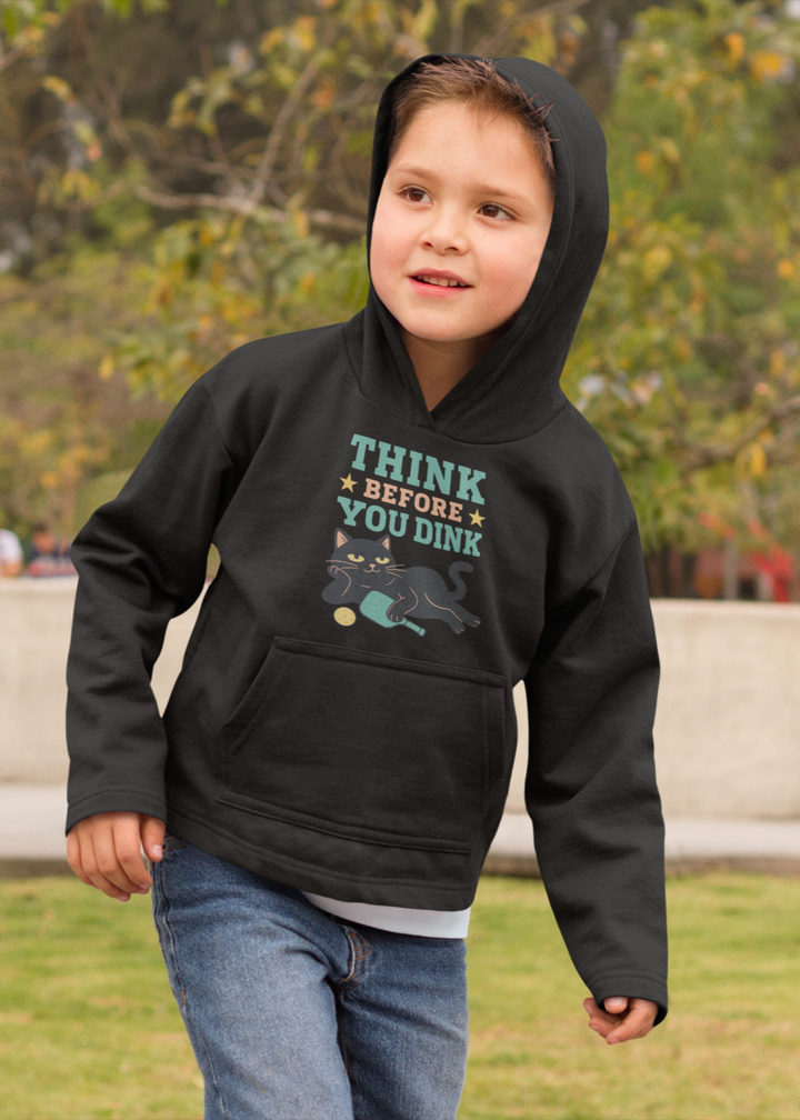 Think Before You Dink - Kids Hoodie